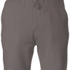 summer flamingo pigment dyed fleece shorts 
