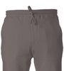 summer flamingo pigment dyed fleece shorts 