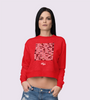 Love Song Crop Sweatshirt